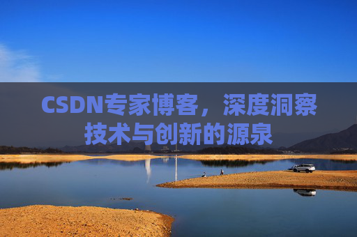 CSDN专家博客，深度洞察技术与创新的源泉